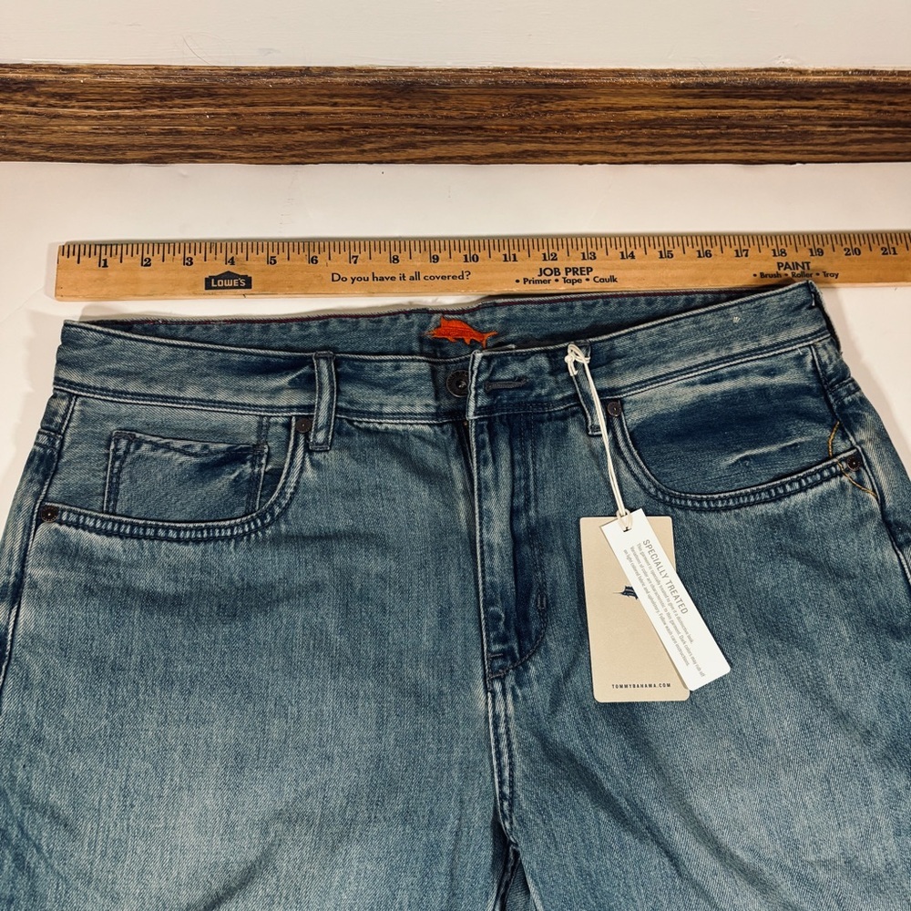 NWT Tommy Bahamas Standard Fit Jeans Size 35x34 resortwear coastalchic dadcore - Picture 6 of 6